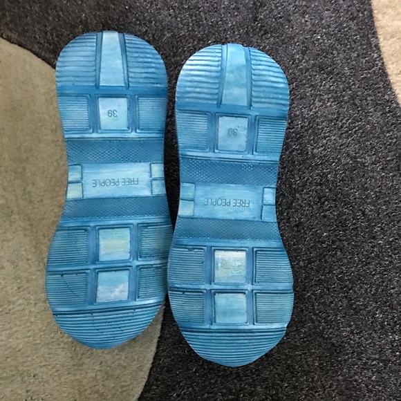 Free People Let’s Wander Washed Sneaker - Picture 3 of 11